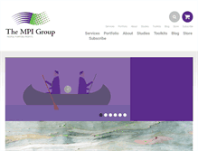 Tablet Screenshot of mpi-group.com